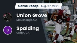 Recap: Union Grove  vs. Spalding  2021