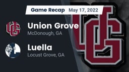 Recap: Union Grove  vs. Luella  2022