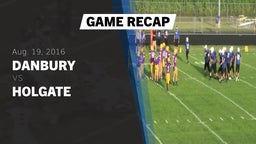 Recap: Danbury  vs. Holgate  2016