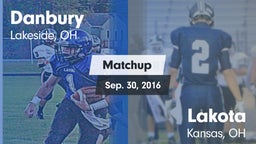 Matchup: Danbury vs. Lakota 2016