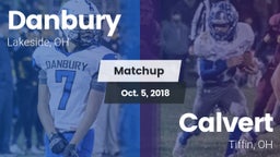 Matchup: Danbury vs. Calvert  2018