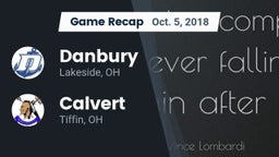 Recap: Danbury  vs. Calvert  2018