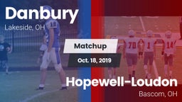 Matchup: Danbury vs. Hopewell-Loudon  2019