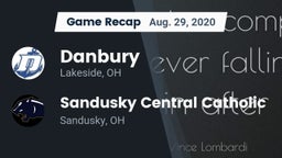 Recap: Danbury  vs. Sandusky Central Catholic 2020