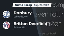 Recap: Danbury  vs. Britton Deerfield 2022