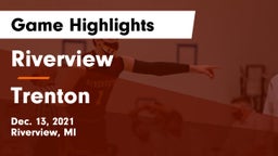 Riverview  vs Trenton  Game Highlights - Dec. 13, 2021
