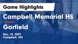 Campbell Memorial HS vs Garfield  Game Highlights - Dec. 14, 2023