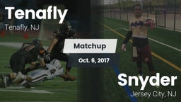 Matchup: Tenafly vs. Snyder  2017