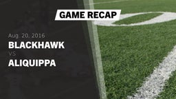 Recap: Blackhawk  vs. Aliquippa  2016