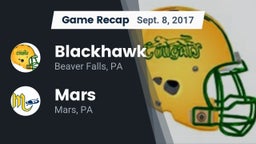 Recap: Blackhawk  vs. Mars  2017