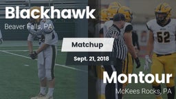 Matchup: Blackhawk High vs. Montour  2018