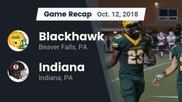 Recap: Blackhawk  vs. Indiana  2018