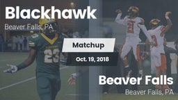 Matchup: Blackhawk High vs. Beaver Falls  2018