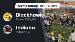 Recap: Blackhawk  vs. Indiana  2019