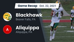 Recap: Blackhawk  vs. Aliquippa  2021