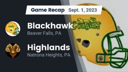 Recap: Blackhawk  vs. Highlands  2023