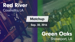 Matchup: Red River vs. Green Oaks  2016