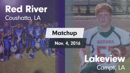 Matchup: Red River vs. Lakeview  2016