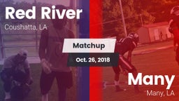 Matchup: Red River vs. Many  2018