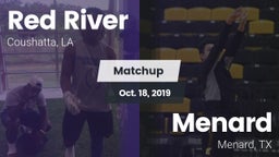 Matchup: Red River vs. Menard  2019