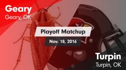 Matchup: Geary vs. Turpin  2016