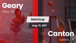 Matchup: Geary vs. Canton  2017
