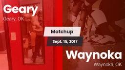 Matchup: Geary vs. Waynoka  2017