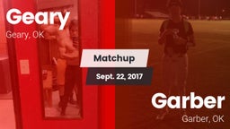 Matchup: Geary vs. Garber  2017