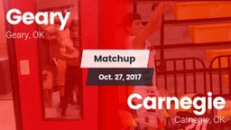 Matchup: Geary vs. Carnegie  2017