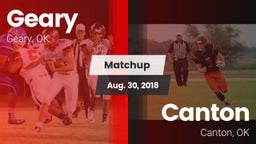 Matchup: Geary vs. Canton  2018