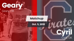 Matchup: Geary vs. Cyril  2018
