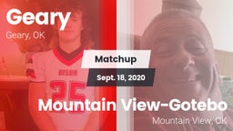 Matchup: Geary vs. Mountain View-Gotebo  2020