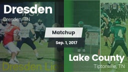 Matchup: Dresden vs. Lake County  2017