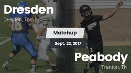 Matchup: Dresden vs. Peabody  2017