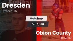 Matchup: Dresden vs. Obion County  2017
