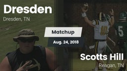 Matchup: Dresden vs. Scotts Hill  2018