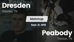 Matchup: Dresden vs. Peabody  2018