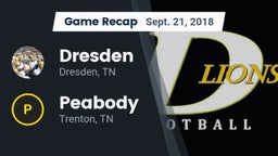 Recap: Dresden  vs. Peabody  2018
