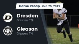 Recap: Dresden  vs. Gleason  2019