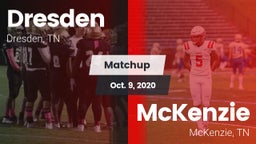 Matchup: Dresden vs. McKenzie  2020