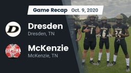 Recap: Dresden  vs. McKenzie  2020