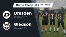 Recap: Dresden  vs. Gleason  2020