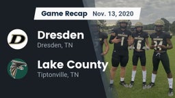Recap: Dresden  vs. Lake County  2020