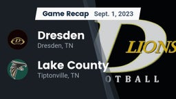 Recap: Dresden  vs. Lake County  2023