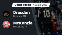 Recap: Dresden  vs. McKenzie  2023