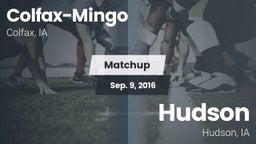 Matchup: Colfax-Mingo vs. Hudson  2016