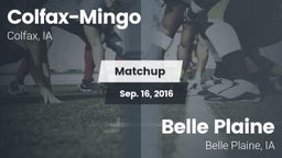 Matchup: Colfax-Mingo vs. Belle Plaine  2016