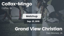 Matchup: Colfax-Mingo vs. Grand View Christian 2016