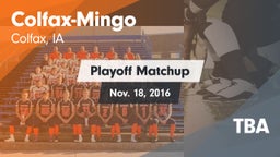 Matchup: Colfax-Mingo vs. TBA 2016