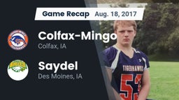 Recap: Colfax-Mingo  vs. Saydel  2017